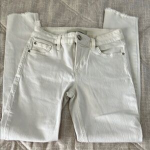 Joe's Jeans White Skinny Denim size 23